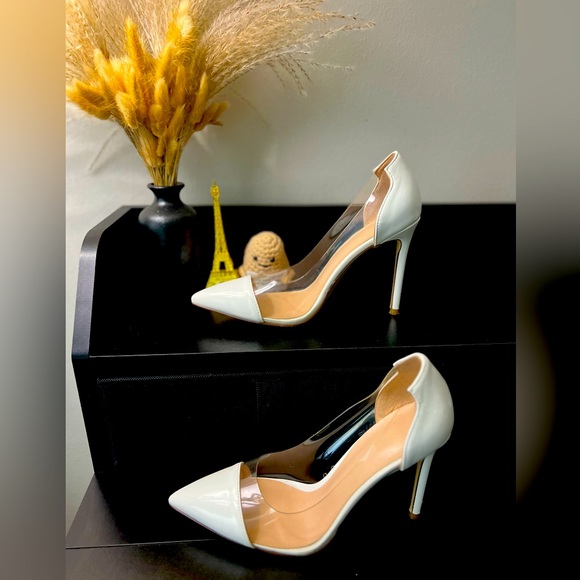 White high heels shoe for women, perfect for your special occasions - Picture 1 of 5